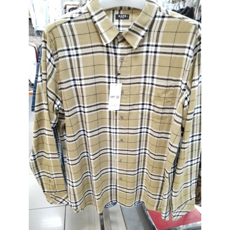 kemeja flanel pria m231 original