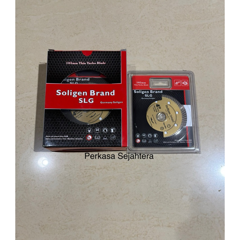 Diamond Wheel SOLIGEN Mata Pisau Potong Granit Turbo