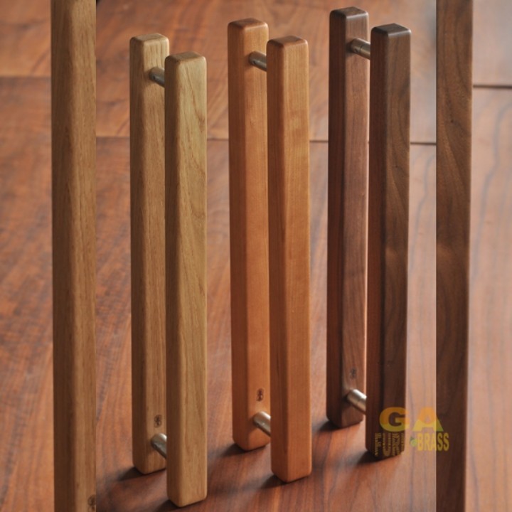 Gagang Pintu Kayu Jati Minimalis Premium Quality/ Tarikan Pintu Rumah/ Handle Pintu Minimalis