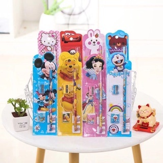 

PENCIL 5in1 set karakter - alat tulis lengkap isi 5 macam dengan karakter menarik/ stationary [EDUFUNTOYS]