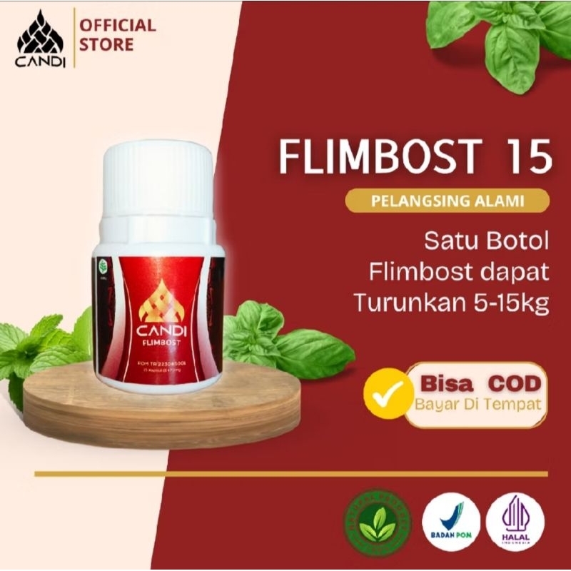 CANDI FLIMBOST'15 OBAT DIET ALAT PELANGSING BADAN  PELANGSING PENURUN BERAT BADAN