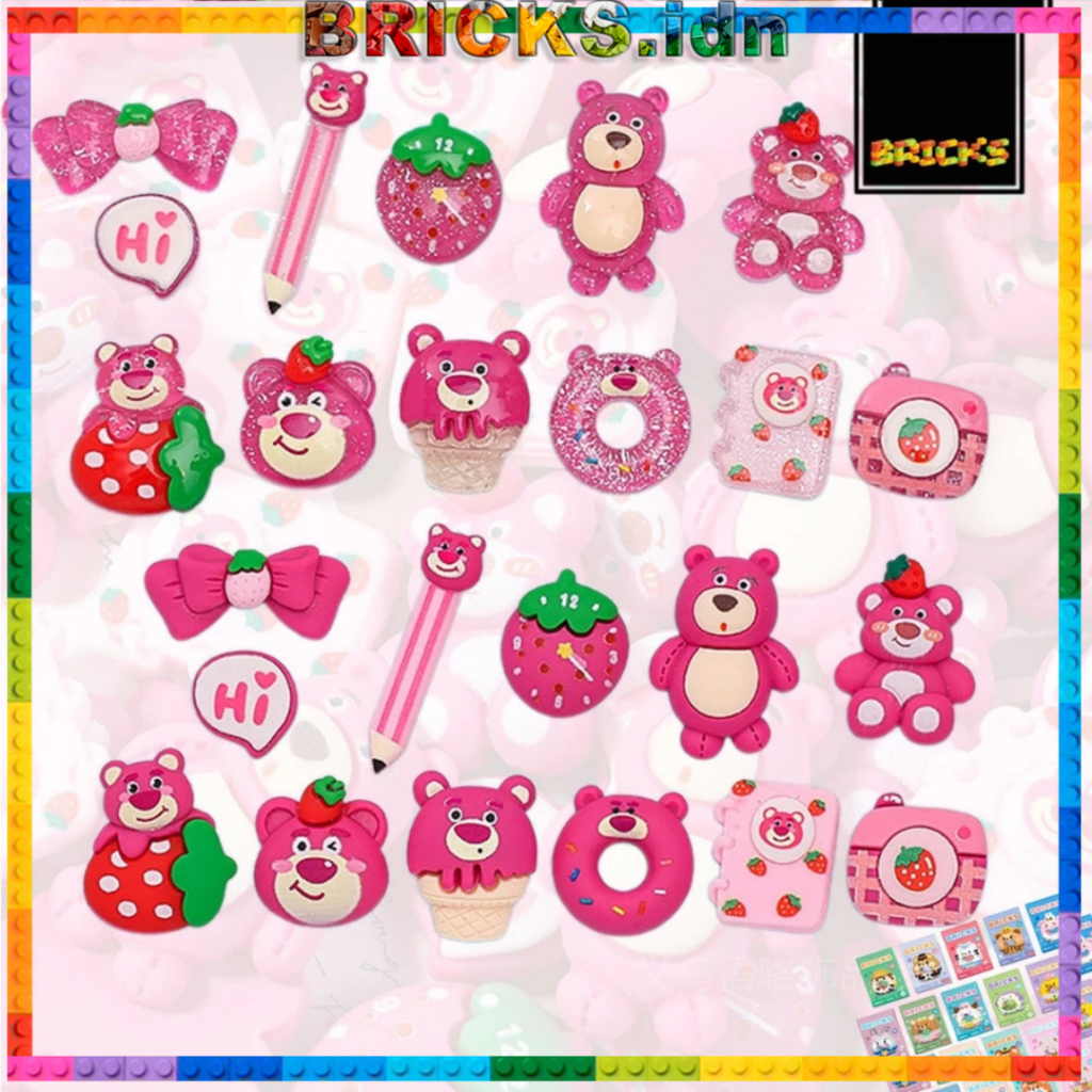 

Stiker 3D Pink Aesthetic PIN Motif Lotso Bling Dan Matte
