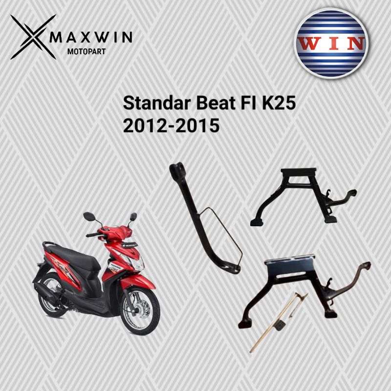 Standar Tengah / Standar 2 (Dua) Dan Standard Satu Honda Beat FI K25 Tahun Motor 2012 - 2014 Merk Wi