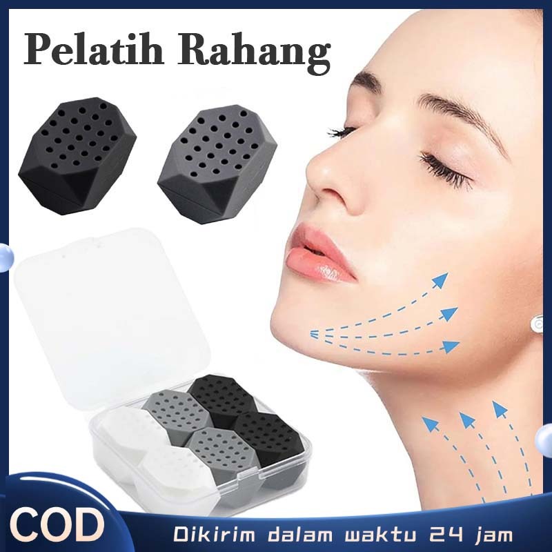 6pcs/set Jawline Muscle Exercise Alat Mewing Rahang Alat Mewing Jawline Alat Pembentuk Rahang