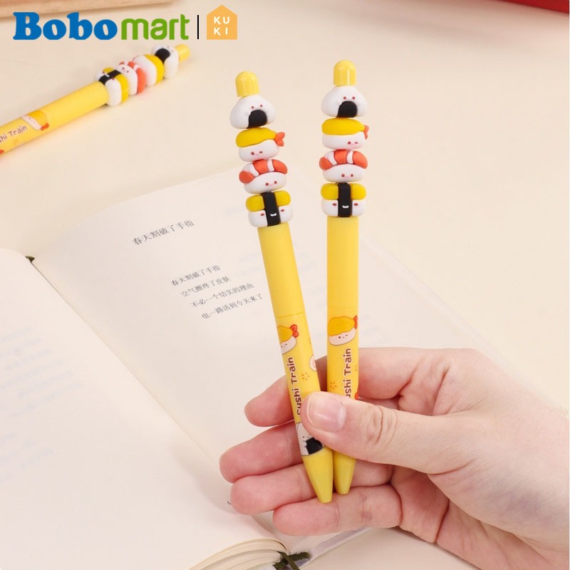 

BOBOMART 1PCS KUKI GEL PEN KK-8076 – PULPEN MOTIF LUCU SUSHI