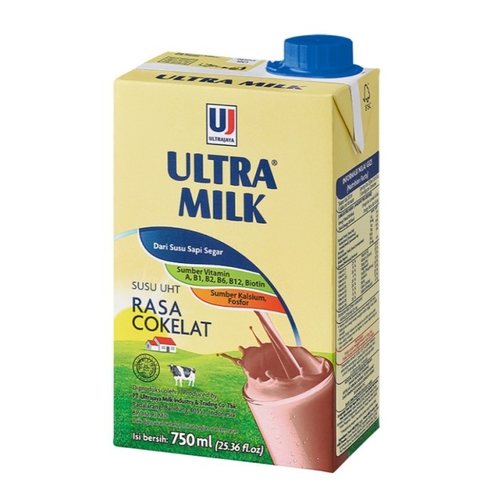 

Ultra Milk Susu UHT Rasa Cokelat 750ml Termurah