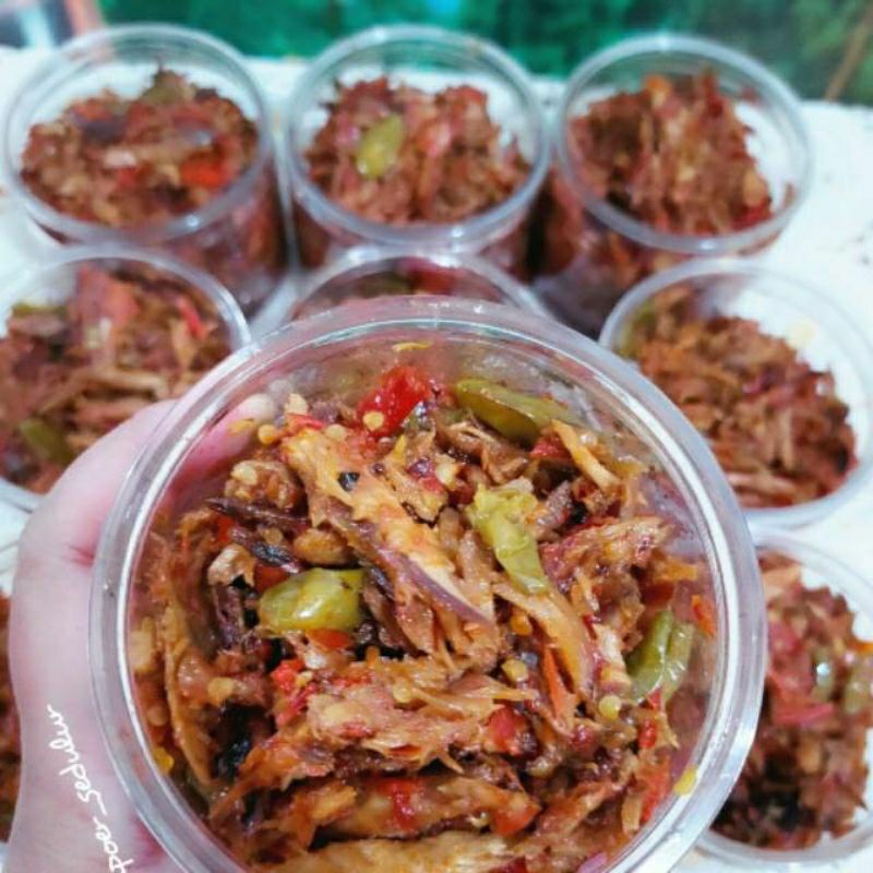 

rabuk ikan tongkol pedas isi 120 gr