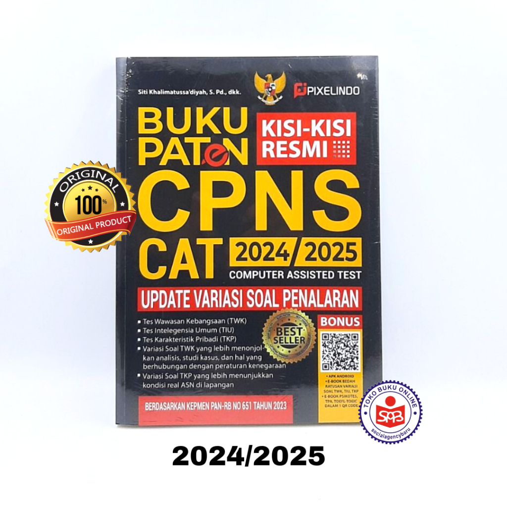 Buku Paten CPNS CAT 2024/2025 - Siti Khalimatussadiyah