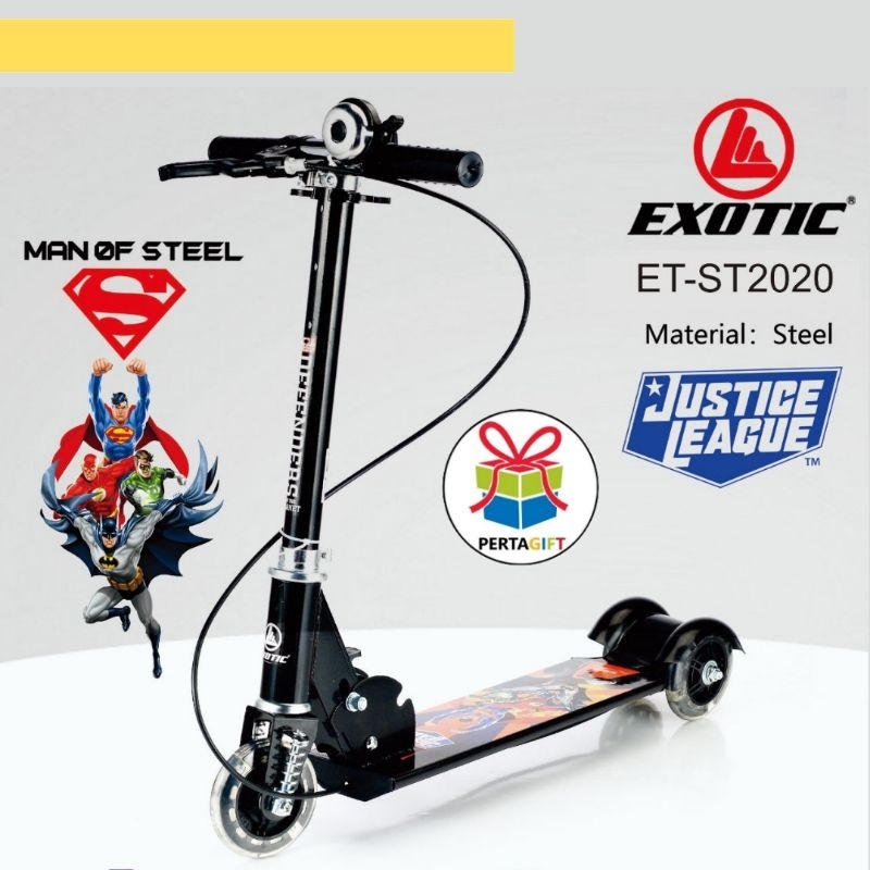 EXOTIC SCOOTER ST-2020 ( HAND BRAKE ) Scooter Anak