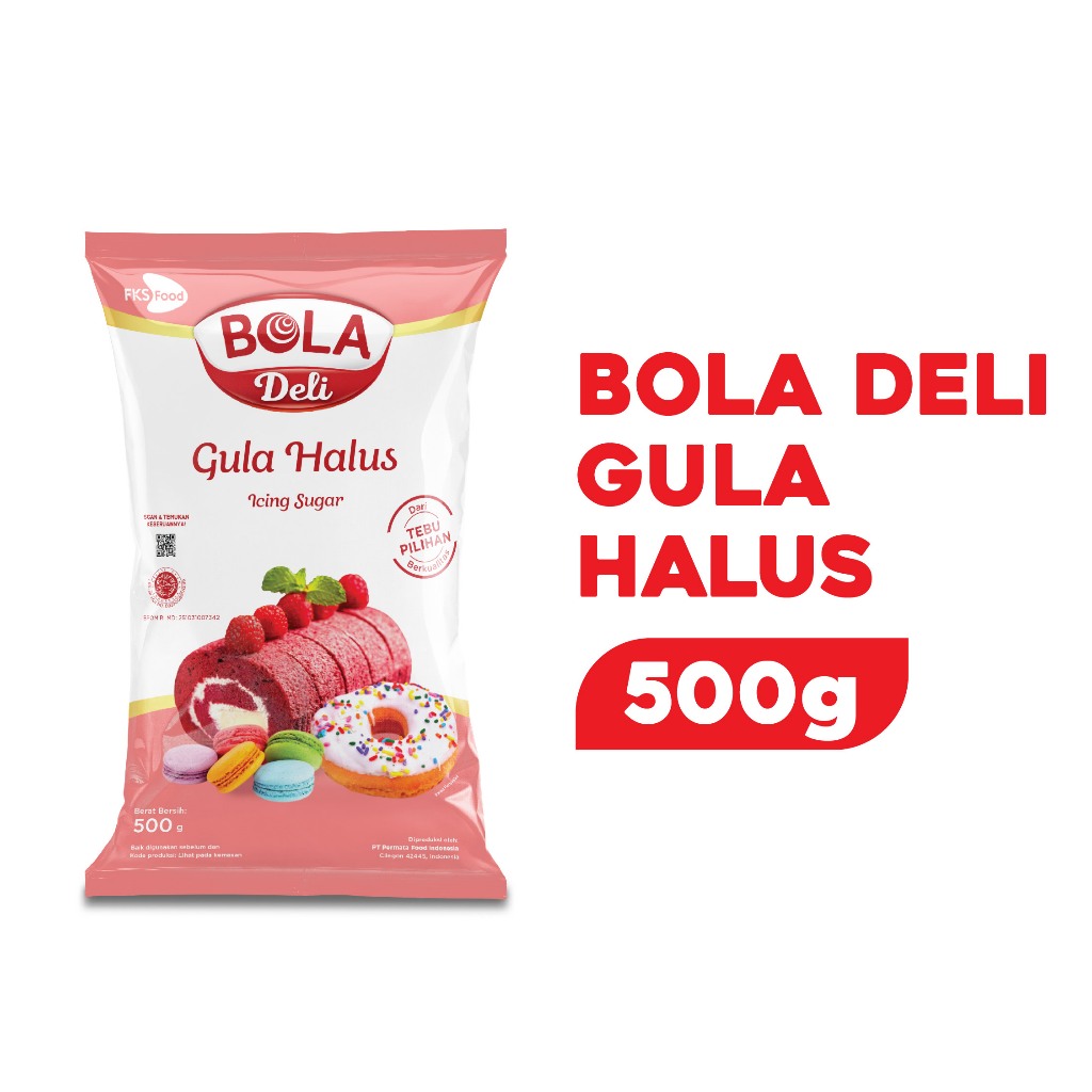 

Gula Halus Bola Deli 500gr icing sugar Tepung gula halus