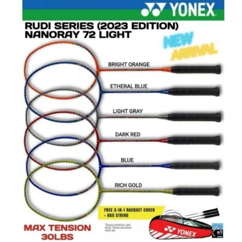 Raket Yonex Nanoray 72 Light Original