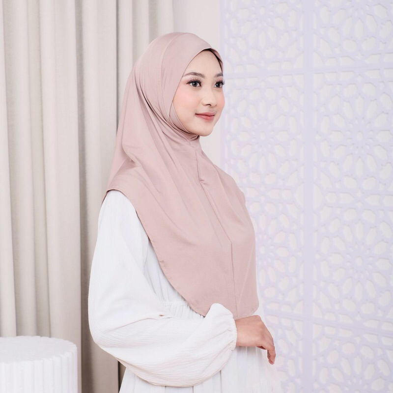 AHSIRA.AHZA | KHIMAR DAGU MALAY KHIMAR INSTAN HIJAB WANITA MUSLIM HIJAB JERSEY PREMIUM GRADE A