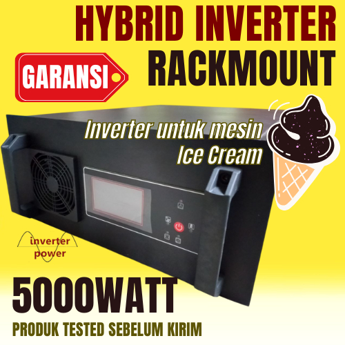 Inverter untuk mesin Ice Cream Rackmount Offgrid Inverter Low Frequency Toroid Inverter UPS Rack Mou