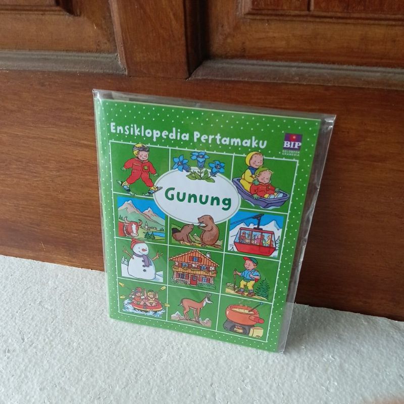 ensiklopedia pertamaku gunung gramedia buku bip