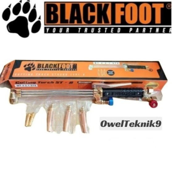 OwelTeknik9 - Blender Las Potong/Blender Las Potong Besi ST8 BLACKFOOT/Cutting Torch ST8 (100% ORIGI