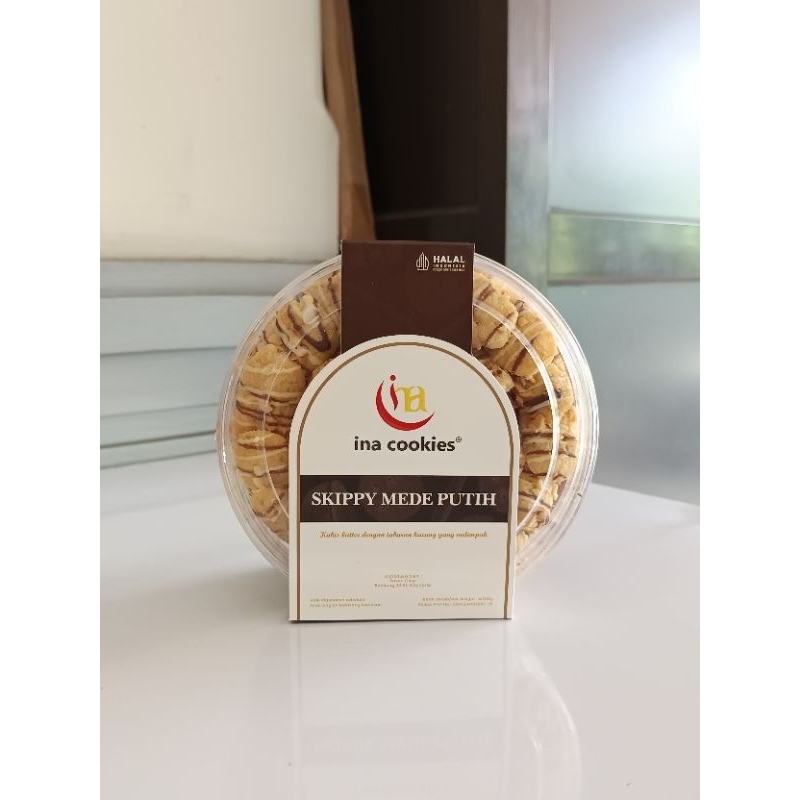 

ina cookies varian SKIPPY MEDE PUTIH (ONLY JABODETABEK INSTANT SEND)