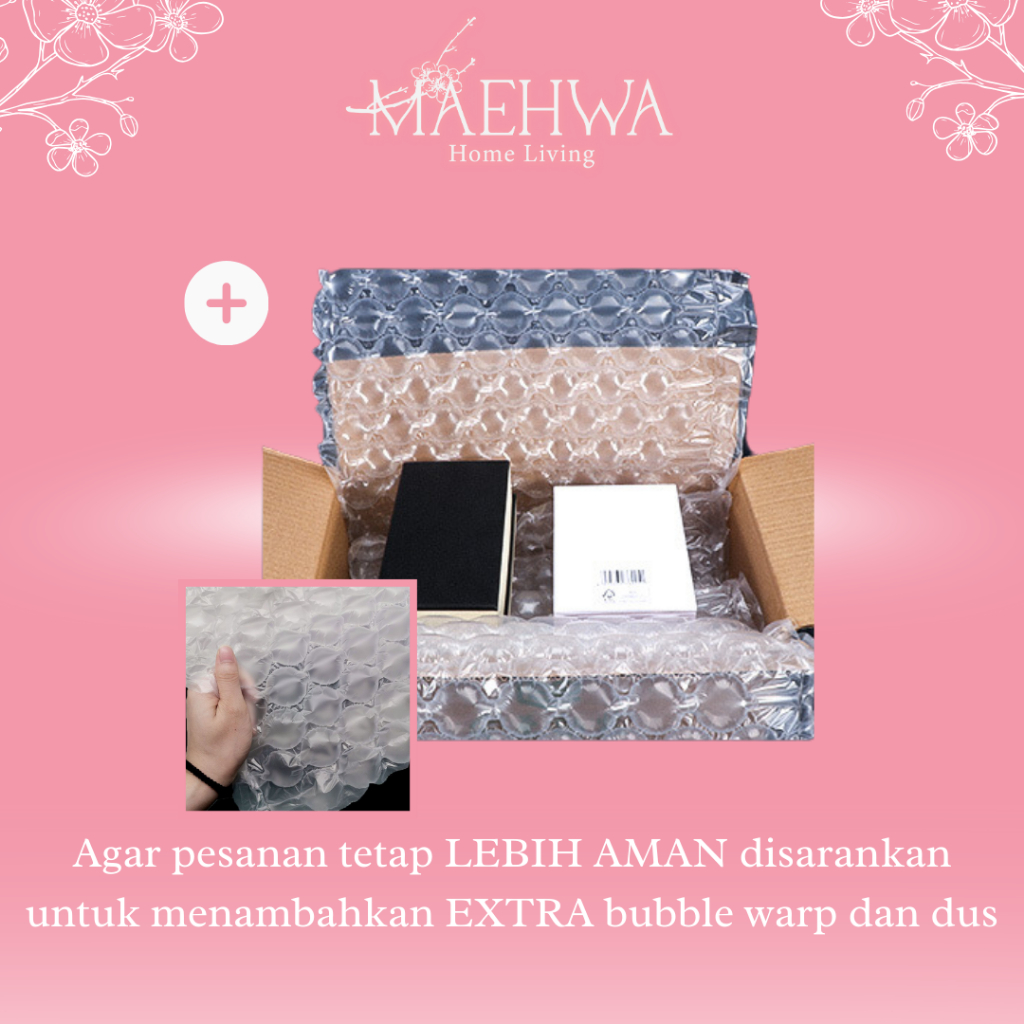 

【MAEHWA】ADD ON Extra Dus Dan Bubble Keamanan Extra Packaging Extra Bubble Wrap Bubble Wrap Bubble Keamanan Tambahan Kardus Packaging