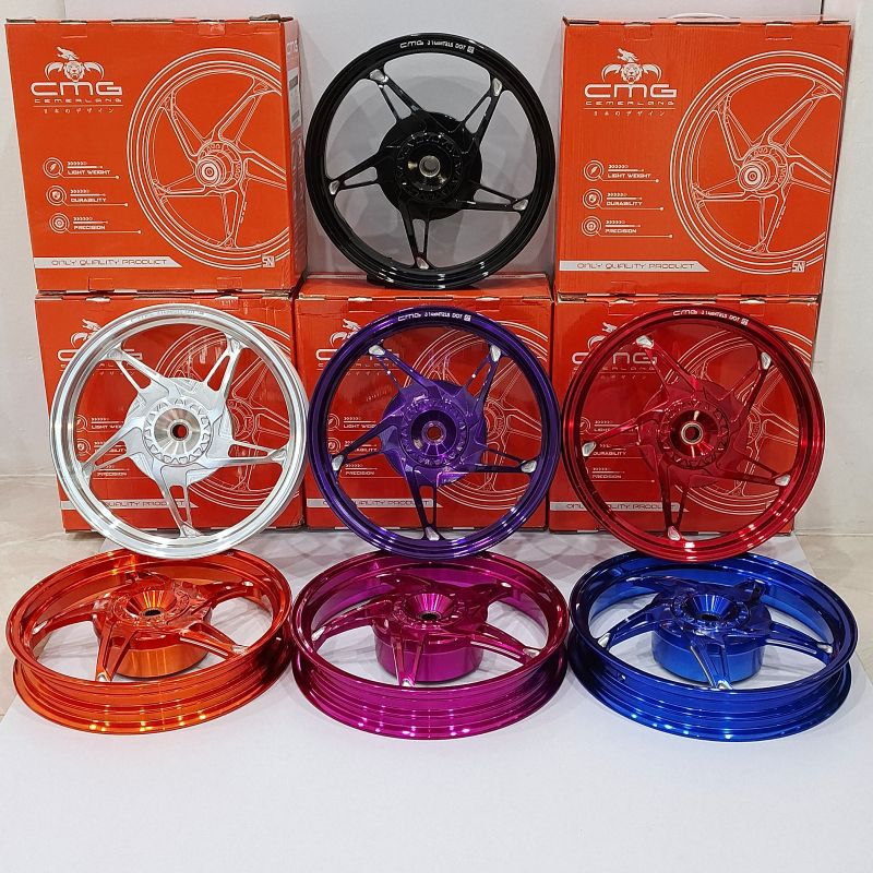 VELG CMG MG1 BINTANG LAUT MIO/BEAT/VARIO 125/150/160 CBS STYLO SCOOPY