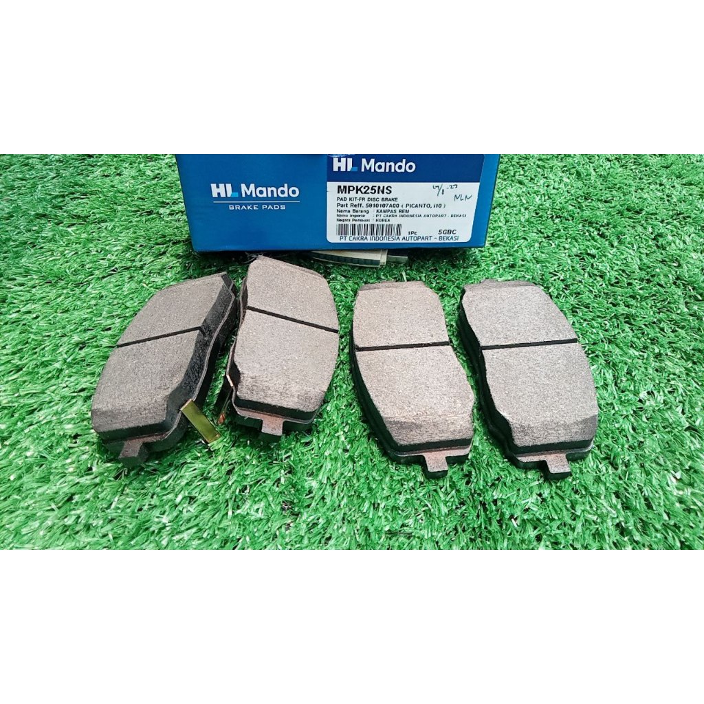 kampas rem depan kia picanto kampas rem brake pad depan kia picanto