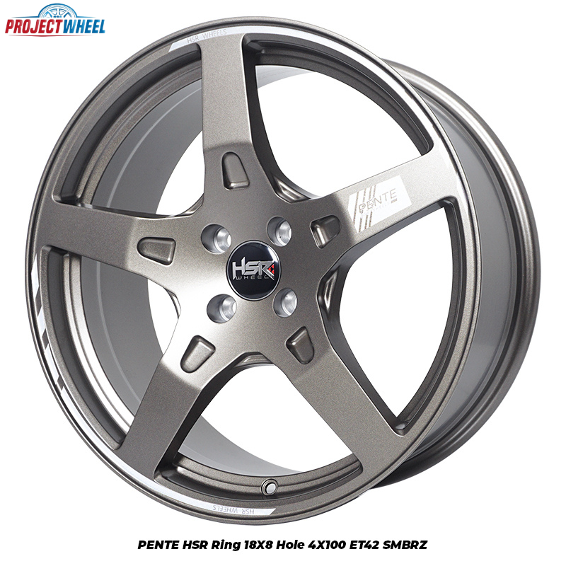 velg hsr pente ring 18 buat rocky raize mazda2