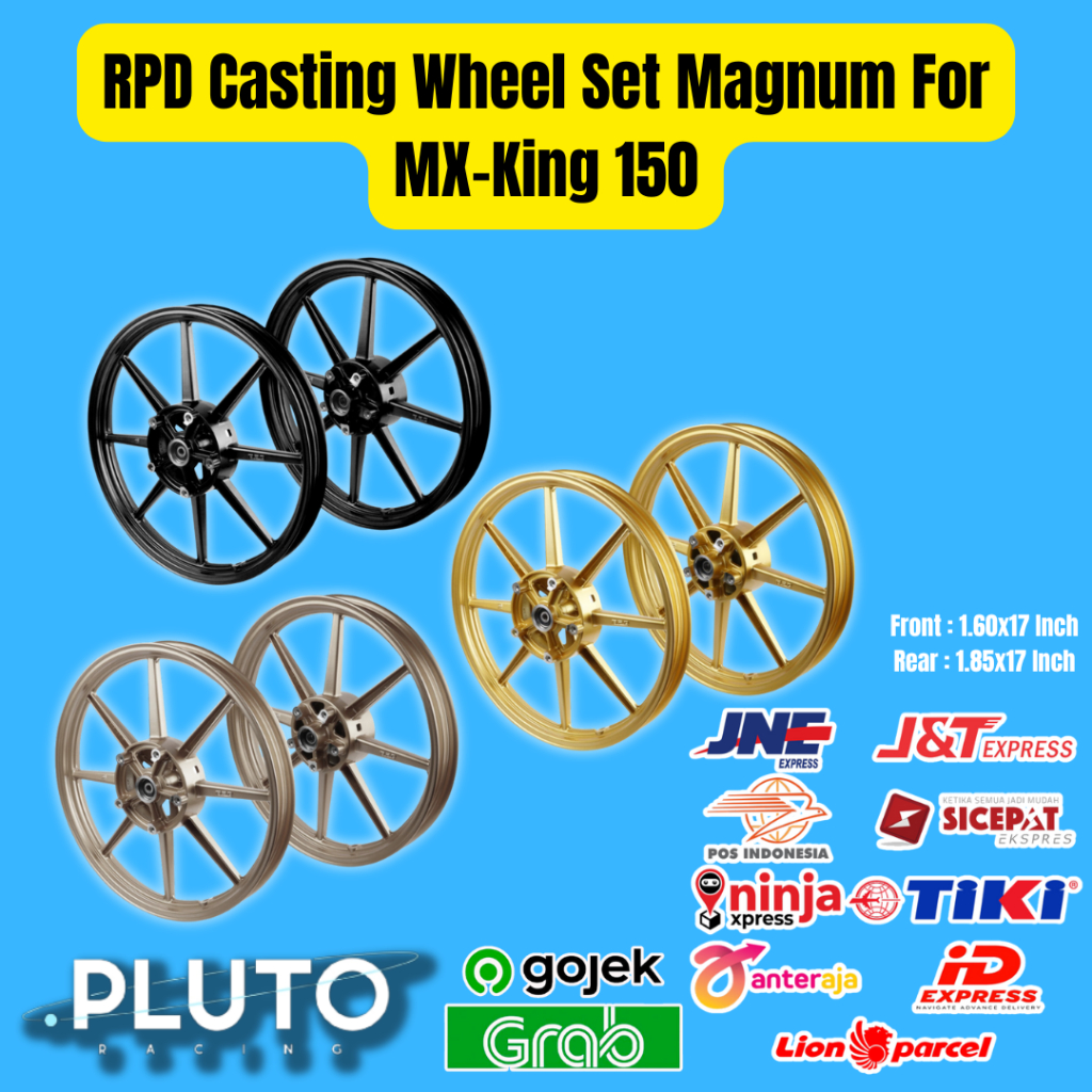 Velg RPD Magnum model P8 SP811 MX King Y15ZR