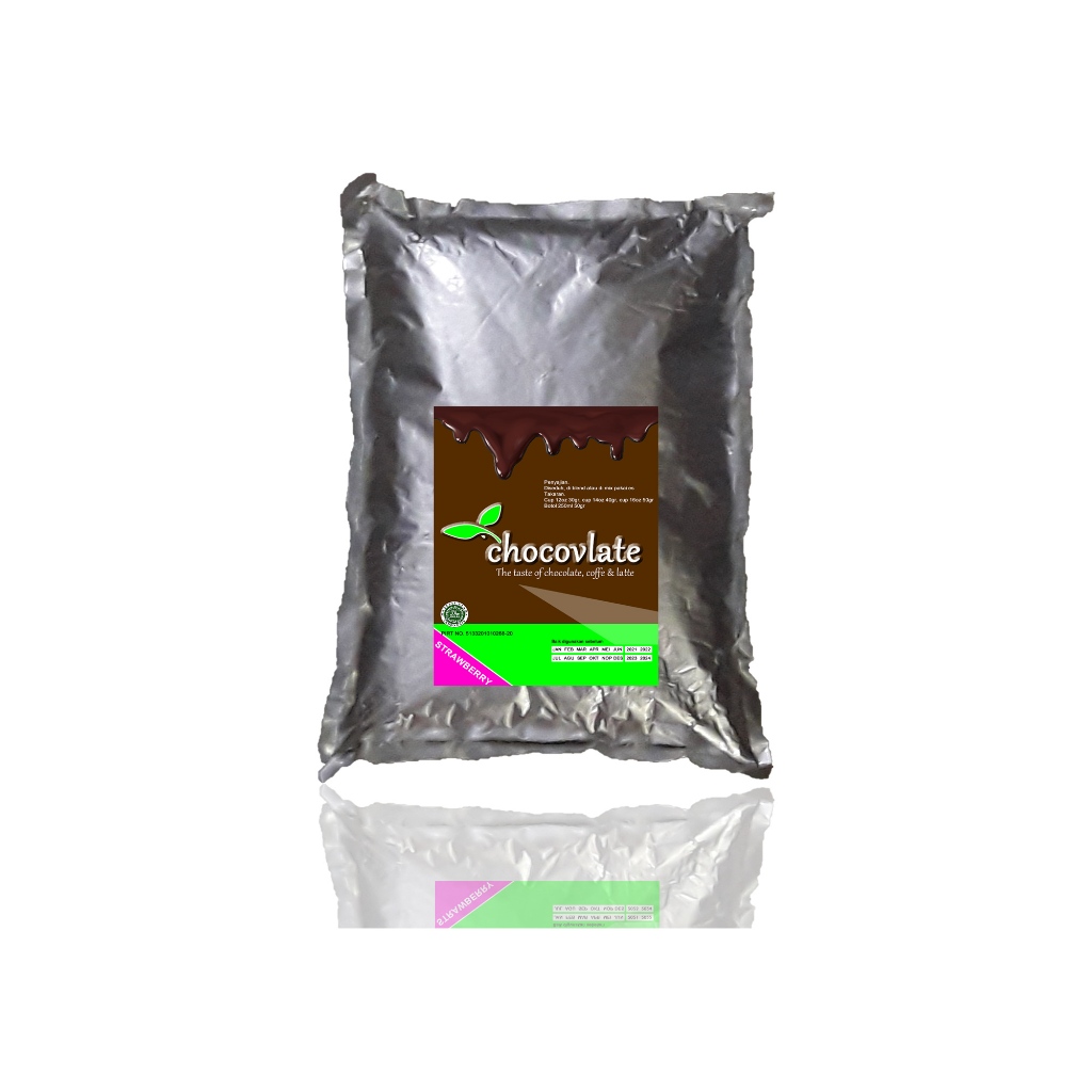 

STRAWBERRY 1kg Powder Drink Bubuk Minuman