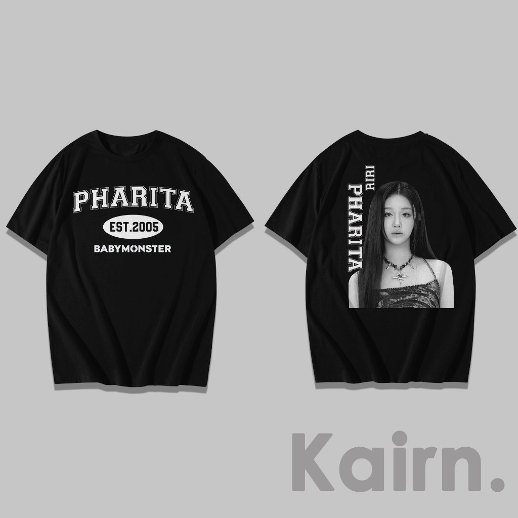 KAIRN - Kaos PHARITA Babymonster / Kaos Babymonster / Kaos Kpop / Fansmerch