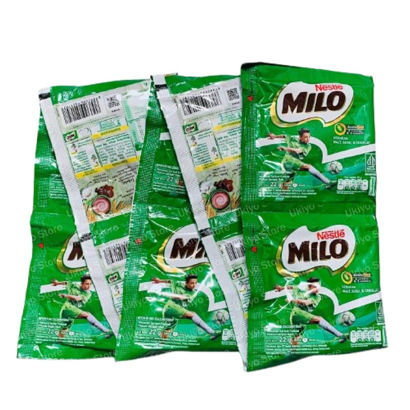 

❤️ UKIYO ❤️ MILO Activ-Go 22g Renceng Sachet Rasa Cokelat Malt