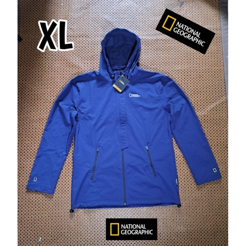 Jaket Natgeo villeta navy original kondisi baru