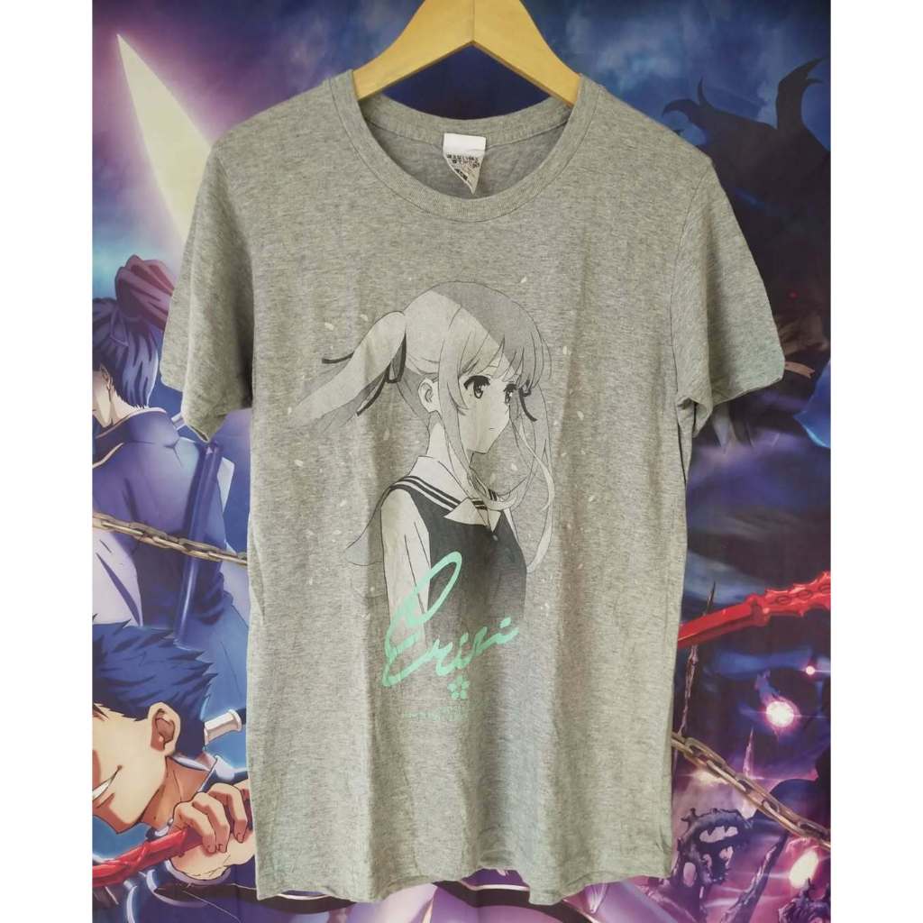 Saekano Eriri Art Official Anime Tee by Cospa Kaos Tshirt Original Second Merch Japan Korea Brand Vi
