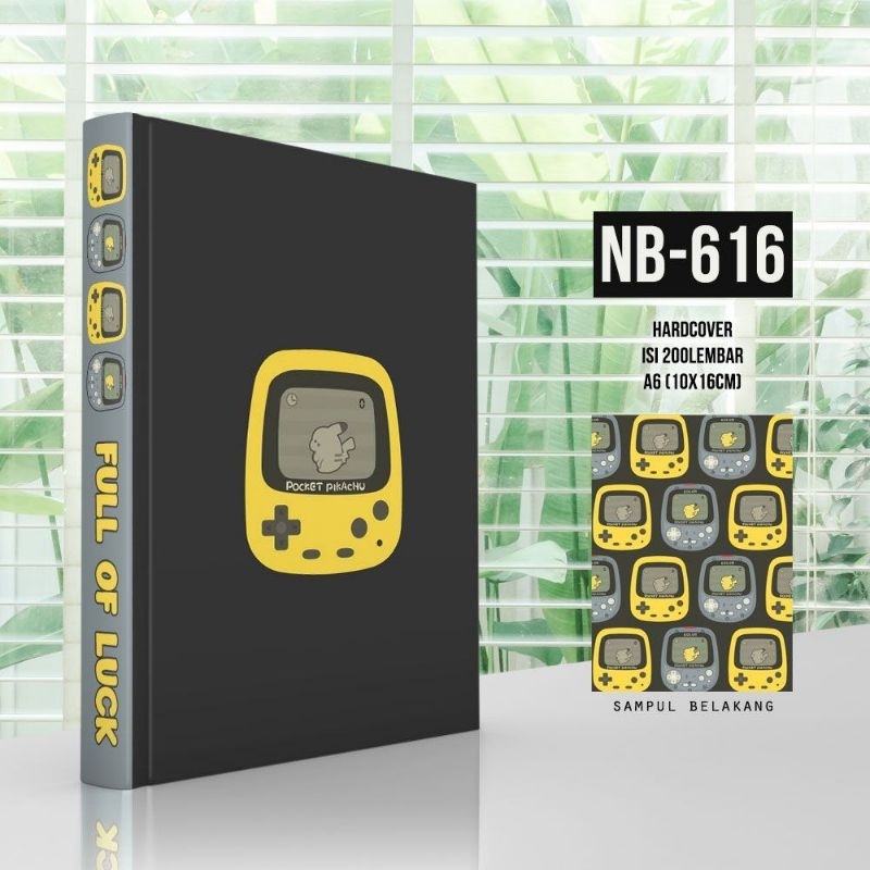 

Notebook Custom Pokemon Pikachu