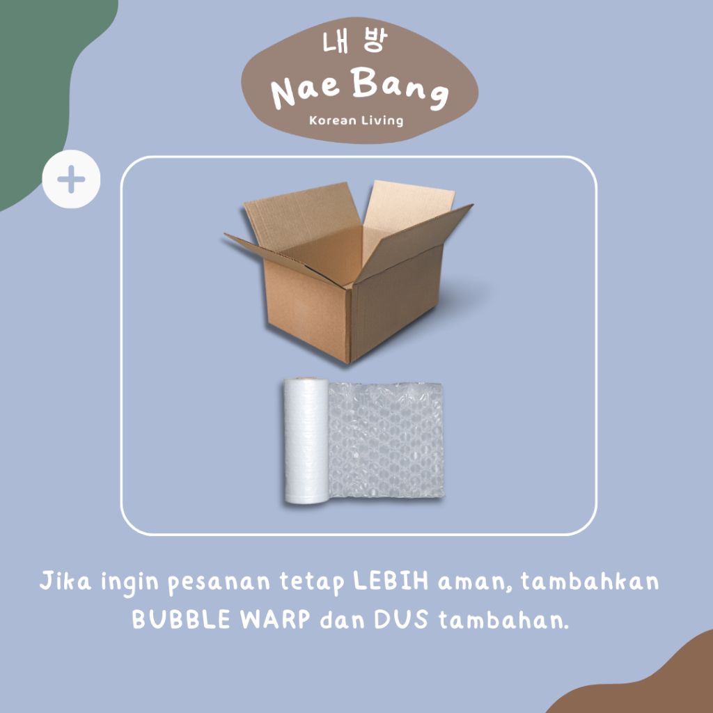 

【NAE BANG】Keamanan Extra Kardus Cardboard Kardus Bubble Wrap Bubble Packaging Extra Dus Keamanan Tambahan Extra Bubble Wrap Dus Tambahan