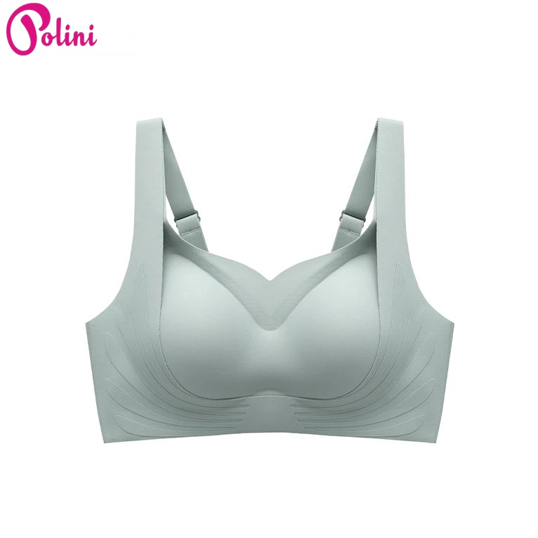 Polini Bra Wanita Push Up Seamless Tanpa Kawat Sport Bra K3 Pakaian Dalam Wanita High Quality 333