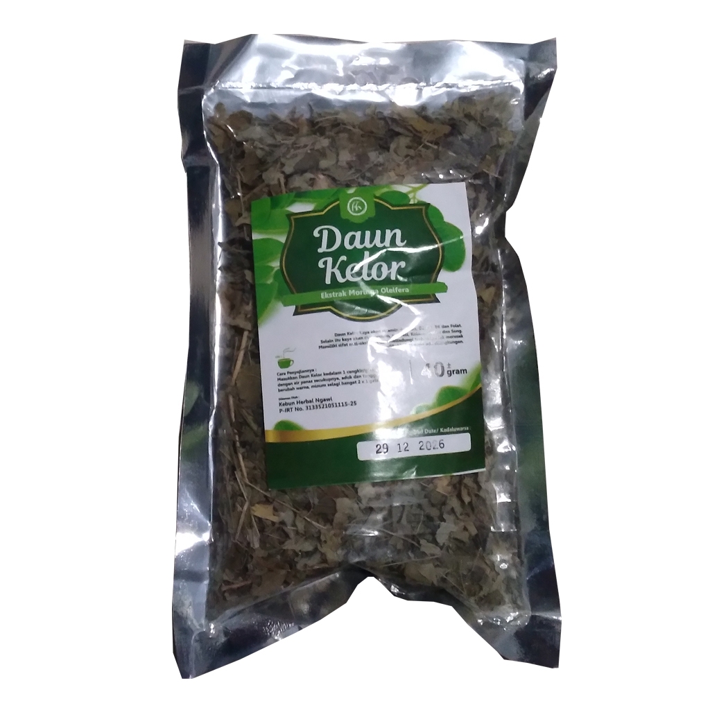 

Teh Daun Kelor Curah Hikmah 40 gr - Exp : 11-2026