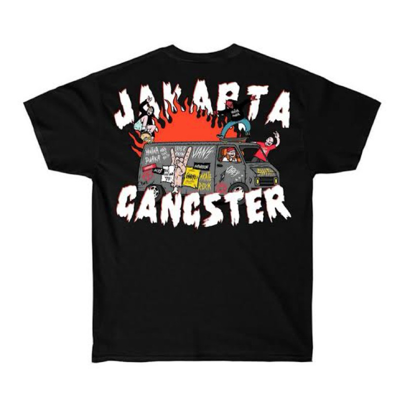 TSHIRT/KAOS GANGSTER JAKARTA GANGSTER