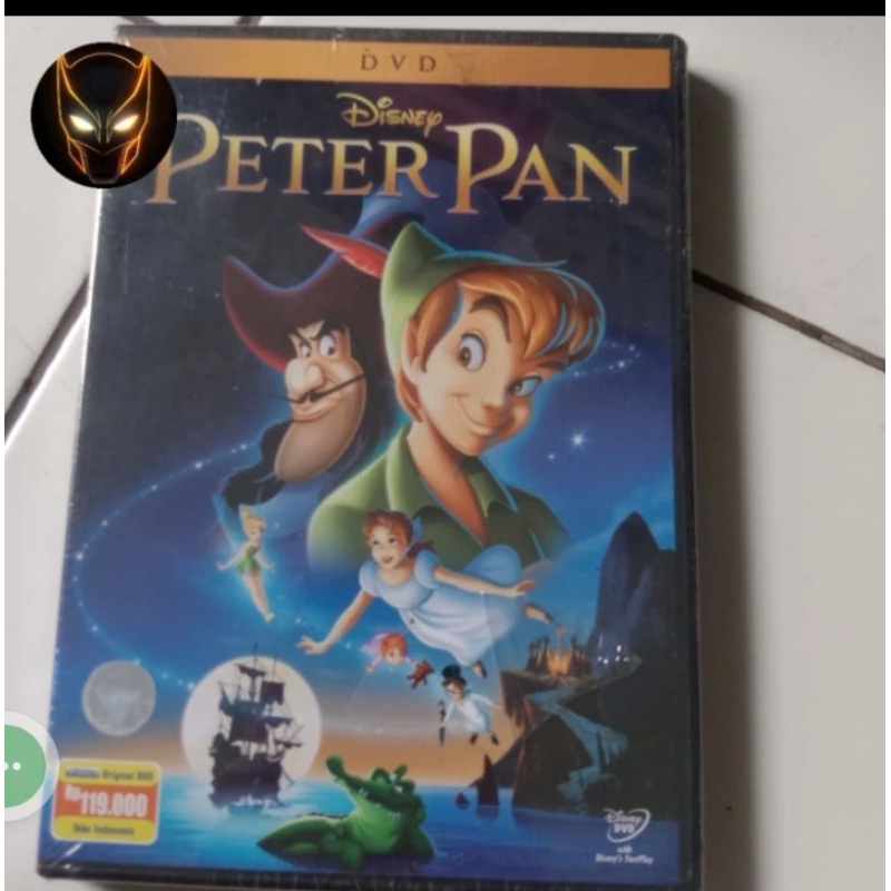 DVD Original Peterpan Segel Text Indonesa