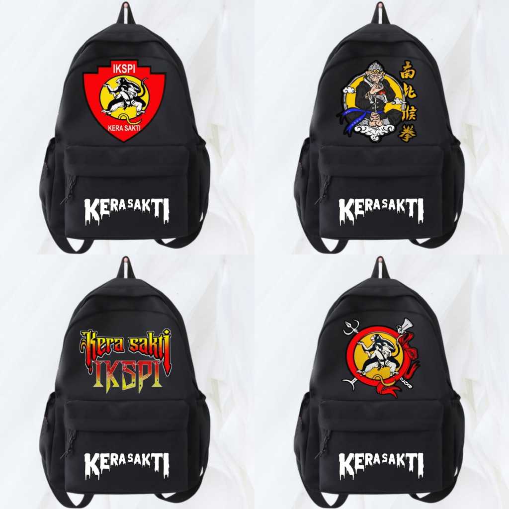 Tas Ransel IKSPI Perguruan Silat Kera Sakti Bahan Kanvas Cordura Premium / Backpack Tas Sekolah Kere