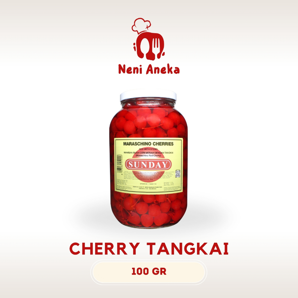 

Buah Cherry Tangkai/Manisan - 100gr