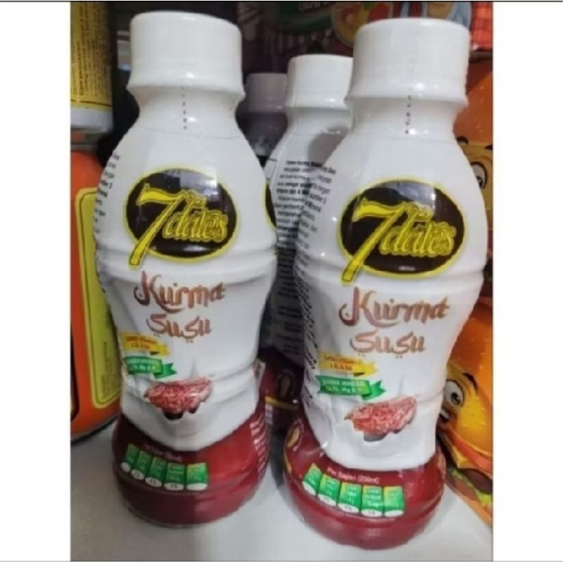 

7 dates milk kurma x 2 botol @200ml