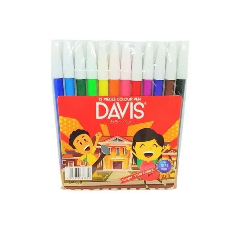 

Spidol warna 12pcs Davis