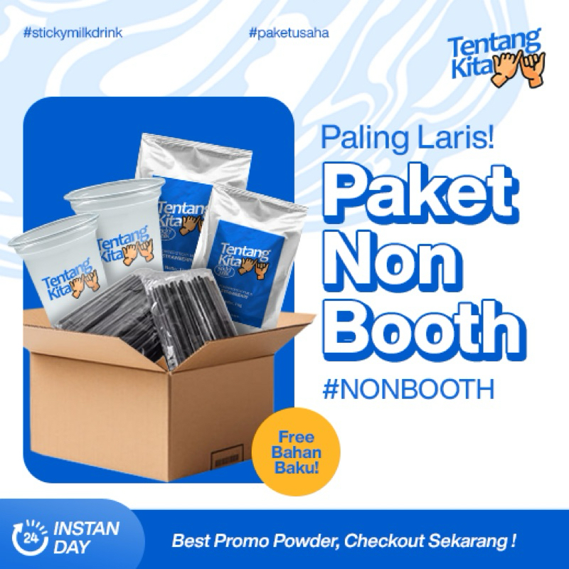 

PAKET NON BOTH 200 PORSI - TENTANG KITA STICKY MILK / TENTANG KITA STICKY MILK POWDER