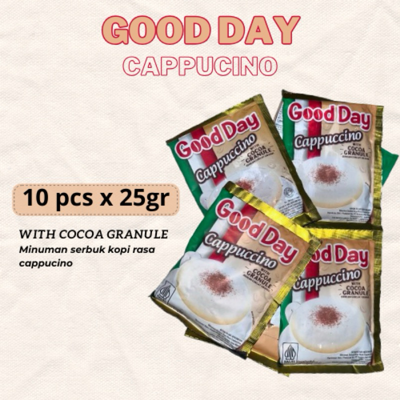 

Good Day Cappuccino with Coconut Granule
