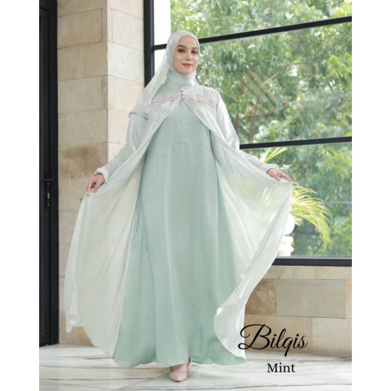 BILQIS DRESS SET PASHMINA BY MEDINA.KANAYA