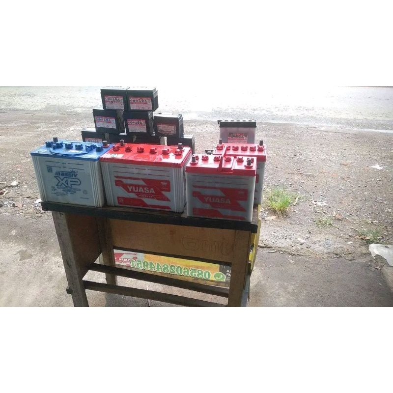 menerima jual, aki bekas motor lengkap