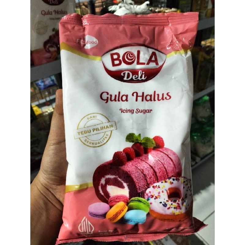 

gula halus bola Deli 500 gram