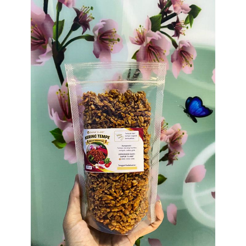 

200gram Kering Tempe Orek Tempe Pedas Manis Tanpa Bahan Pengawet Halal Bisa COD Berat Bersih 200gr