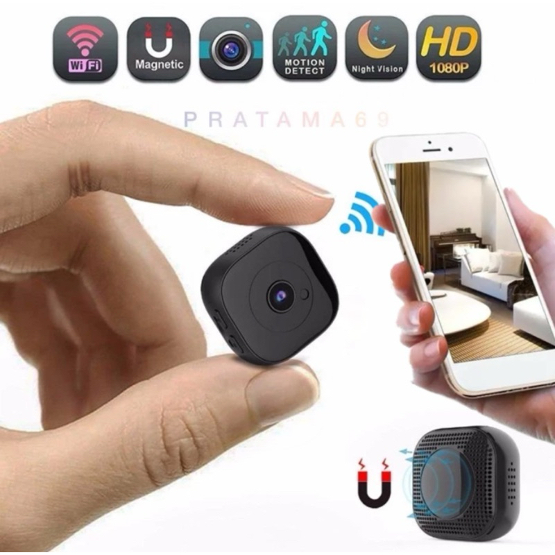Camera Mini 1080P HD Wifi Infrared Magnetic