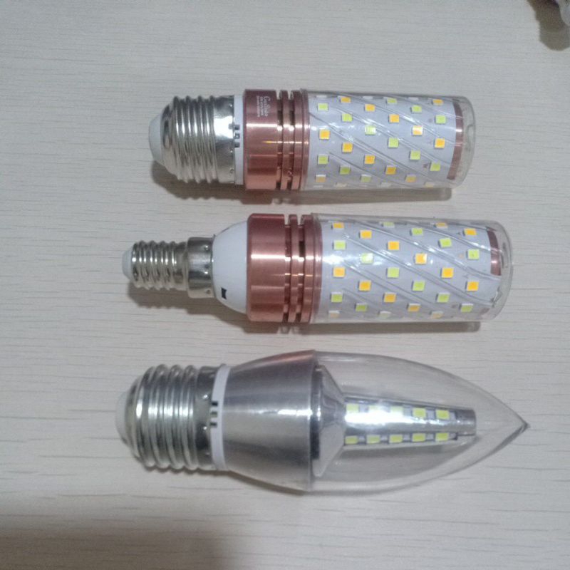 Lampu LED Jagung E14 / E27 3 warna