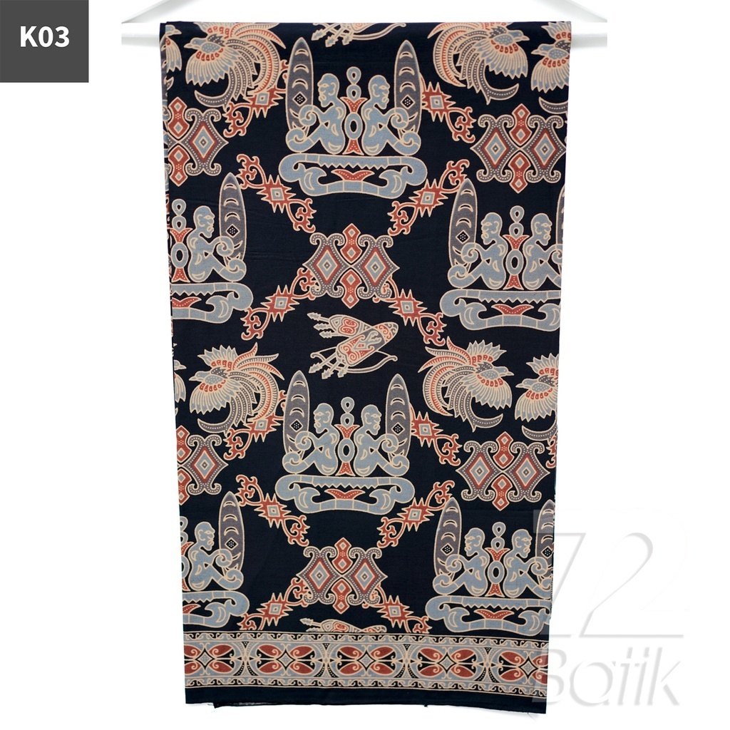 72 Batik - Kain Batik Motif Burung Asmat 726357