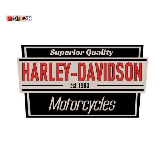 

sticker Harley Davidson est 1903 logo stiker